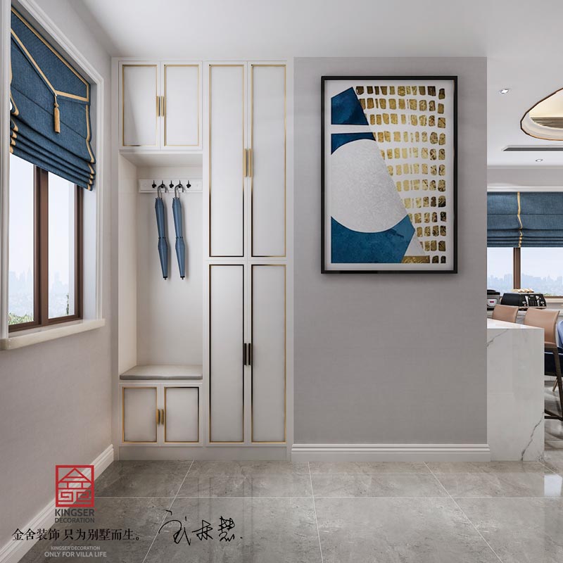 西山林語上疊戶型200平米裝修效果圖