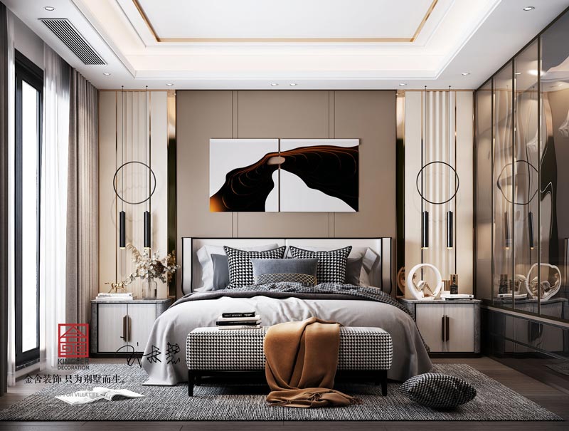 西山林語上疊戶型200平米裝修效果圖