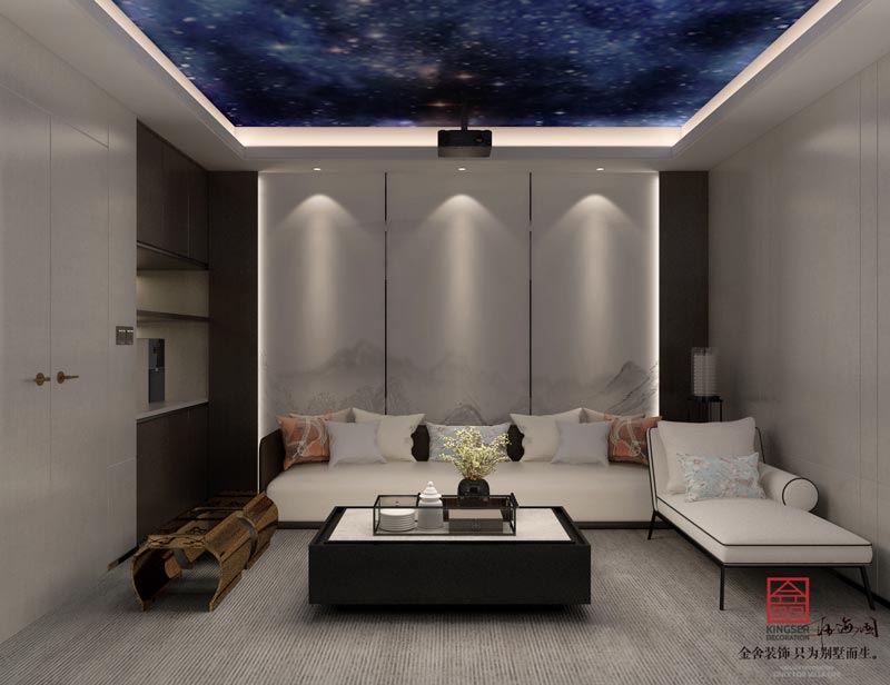 西山林語365平米現代風格裝修設計