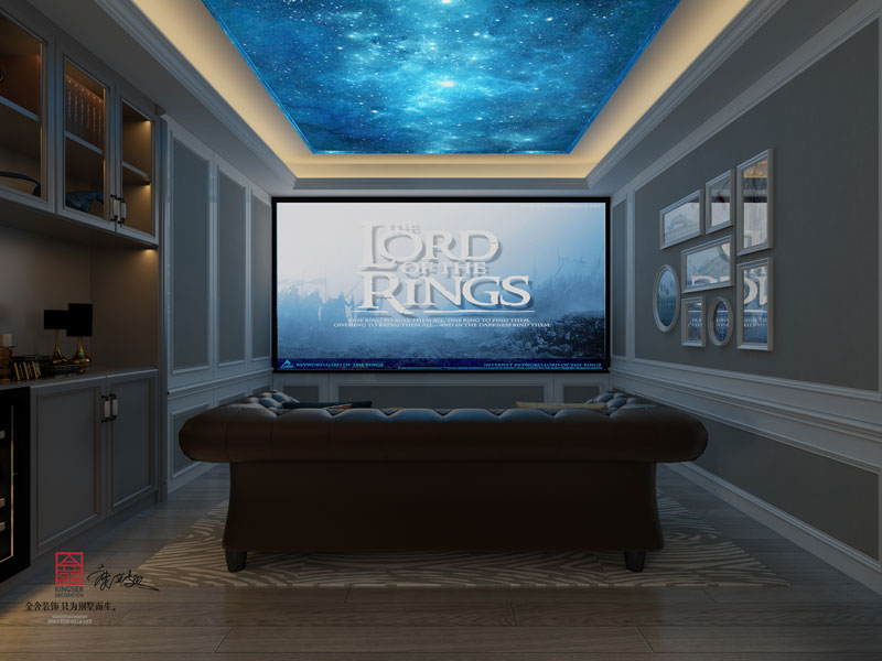 西山林語二期336㎡輕奢風(fēng)格效果圖