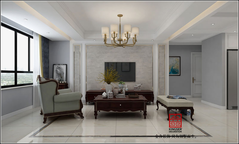 保利西悅春天-三室兩廳-裝修效果圖