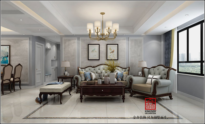 保利西悅春天-三室兩廳-裝修效果圖