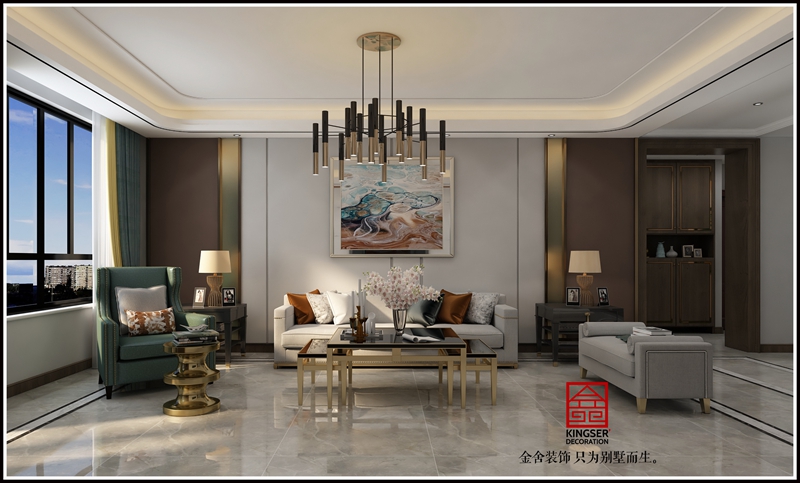 水榭花都180平米裝修效果圖