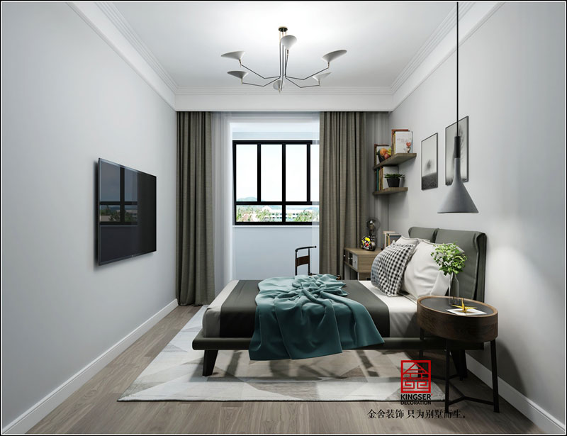 英格蘭景城-新中式風格-裝修效果圖