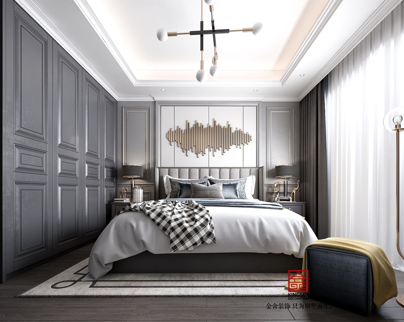 榮盛和府194㎡美式風格研發設計效果圖