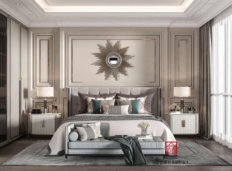 榮盛和府198平美式風格研發效果圖