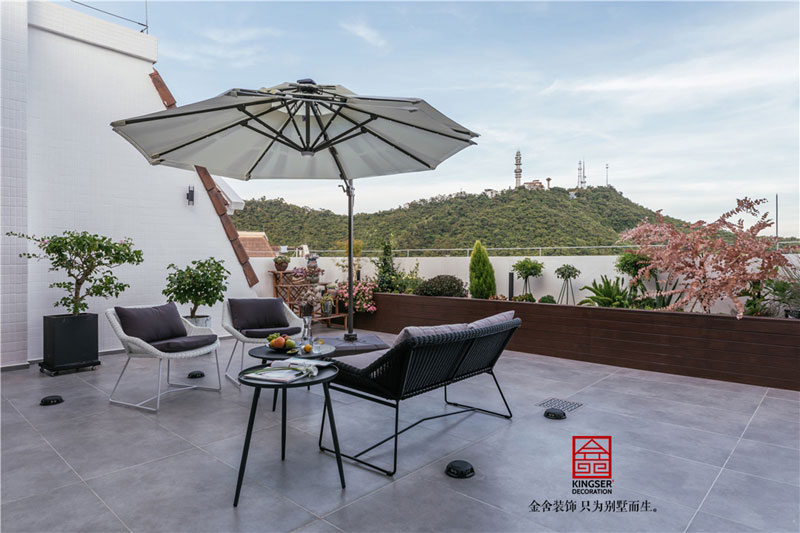 榮盛和府480平米戶型裝修設計