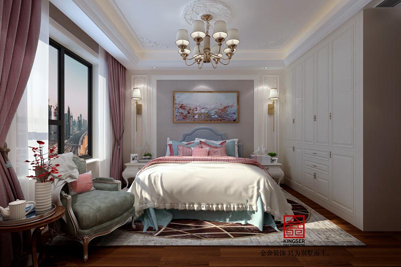 榮盛華府200平米歐式風(fēng)格裝修設(shè)計(jì)