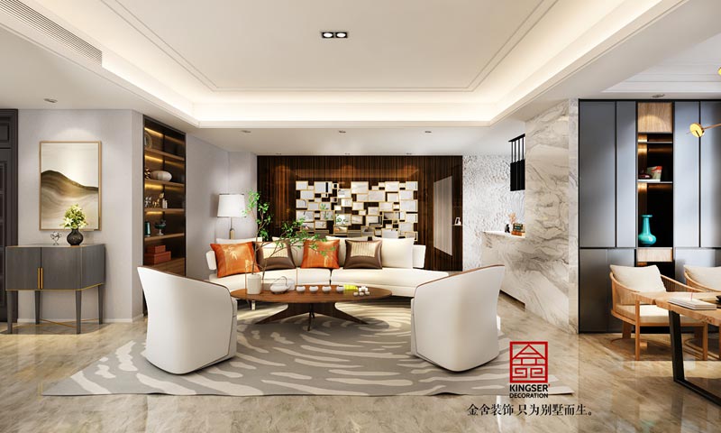 天山九峯290平現(xiàn)代簡約風(fēng)格裝修效果圖