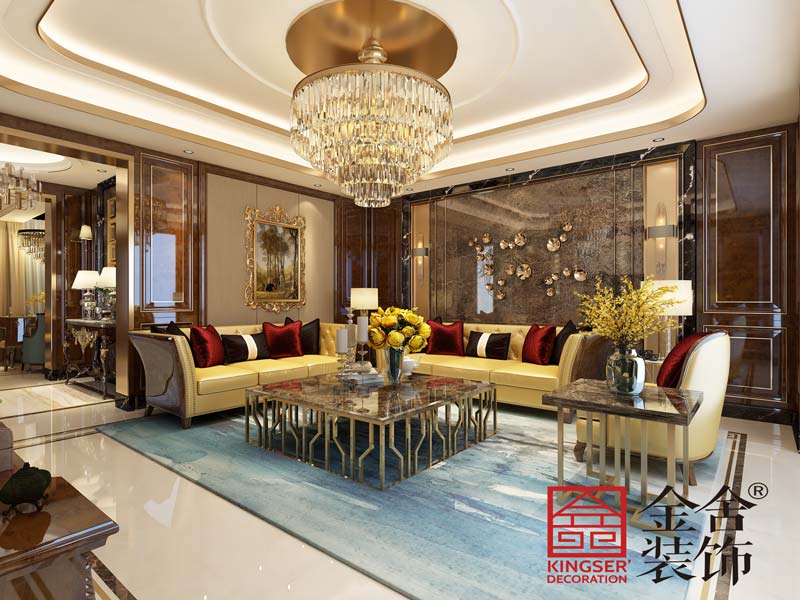 榮盛華府頂躍裝修效果圖