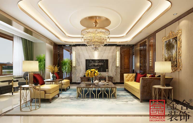 榮盛華府頂躍裝修效果圖