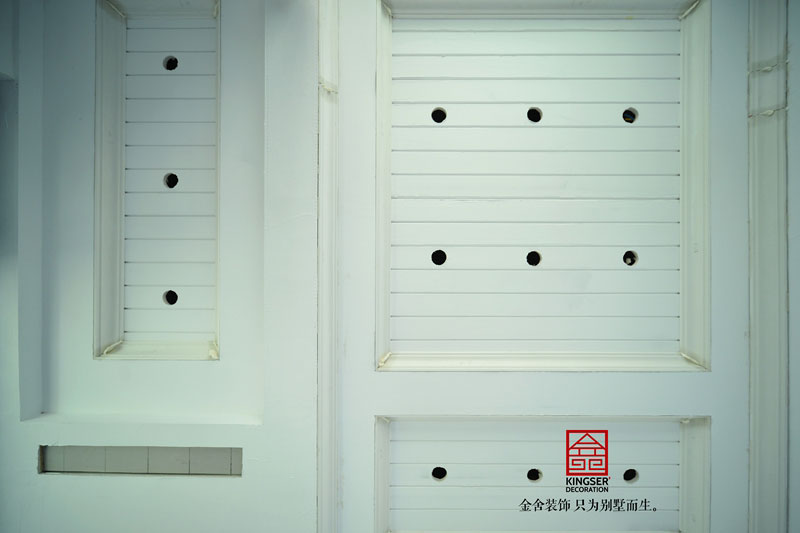 榮盛華府裝修施工現(xiàn)場油工階段