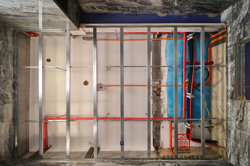 榮盛華府裝修工地瓦工階段