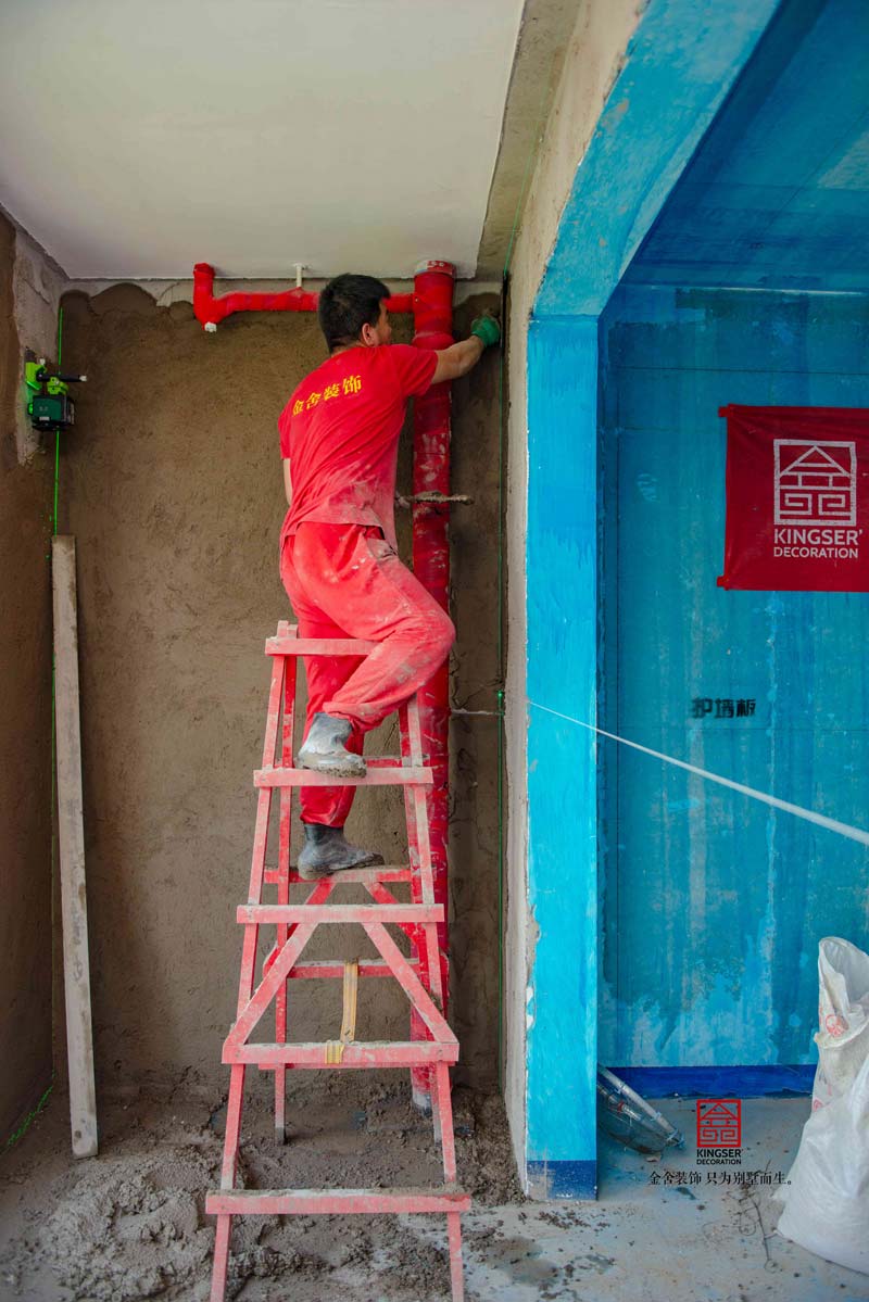 融創(chuàng)中心裝修工地瓦工階段實(shí)拍