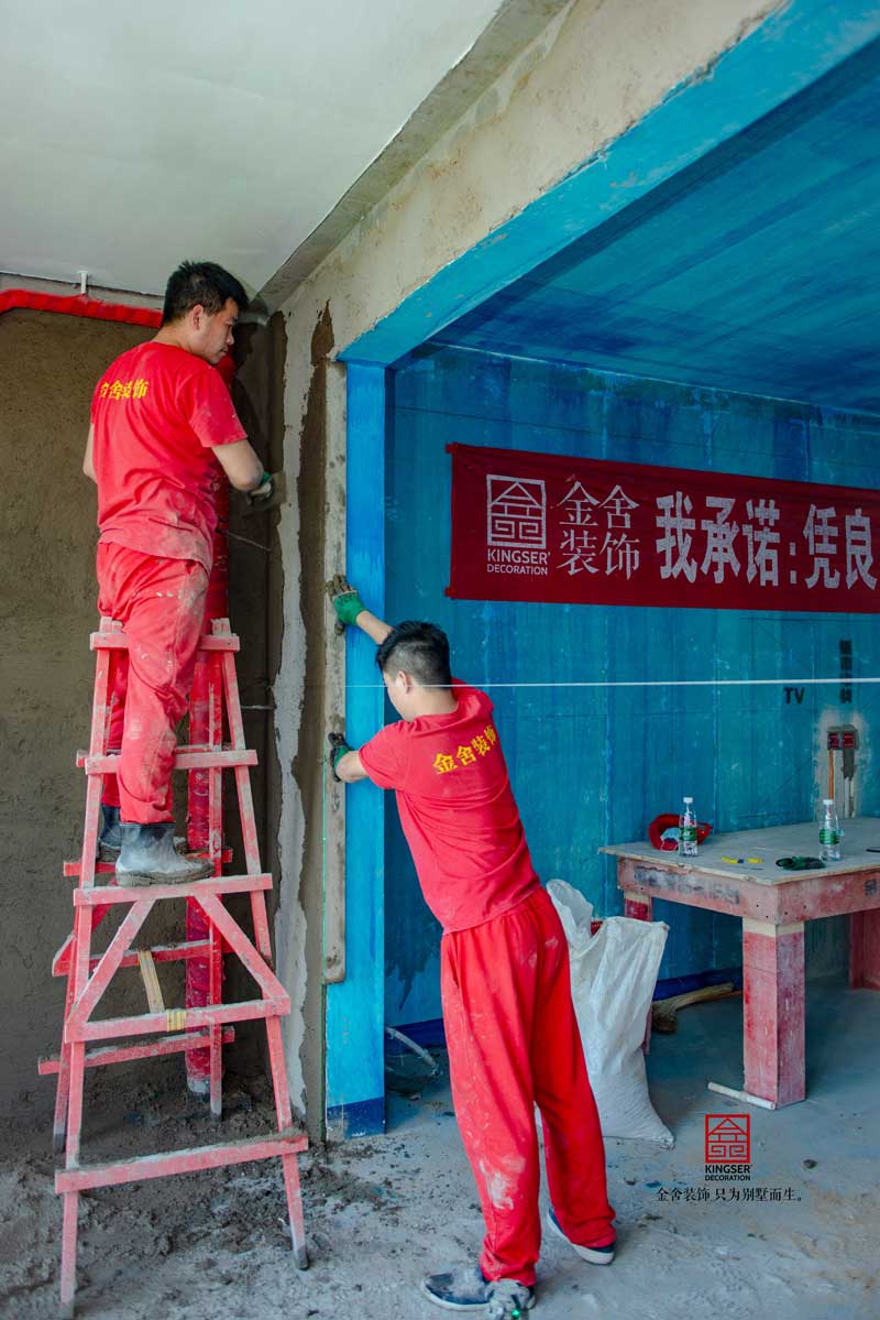 融創(chuàng)中心裝修工地瓦工階段實(shí)拍