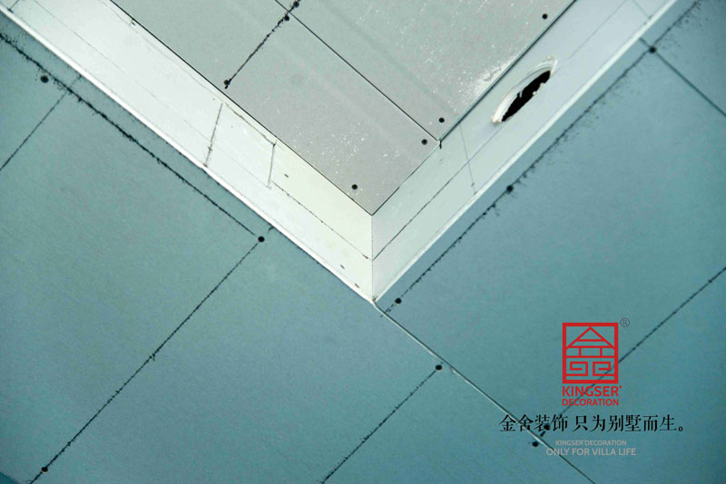 融創(chuàng)中心裝修工地木工階段