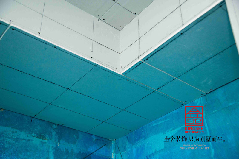 融創(chuàng)中心裝修工地木工階段