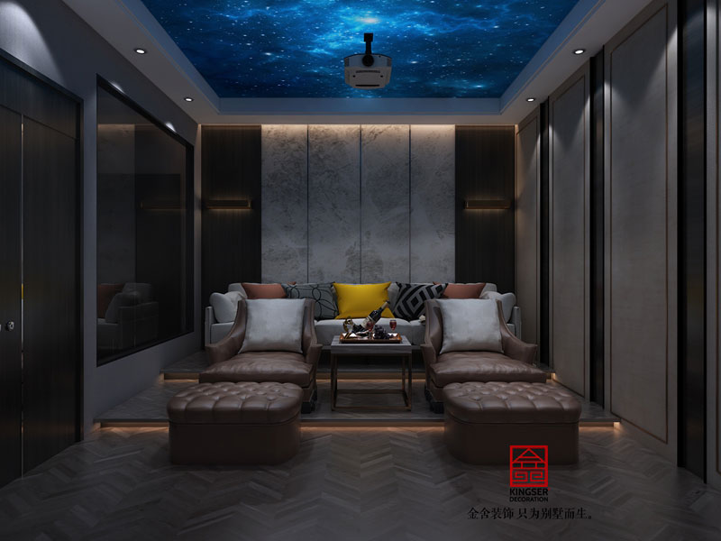 綠城桃花源300平現代風格研發效果圖