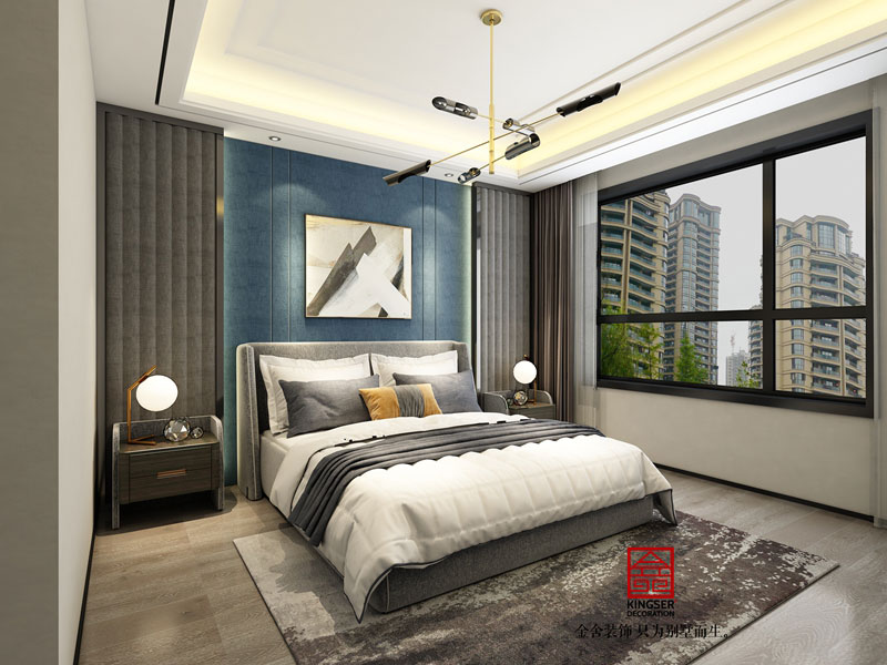 綠城桃花源300平現代風格研發效果圖