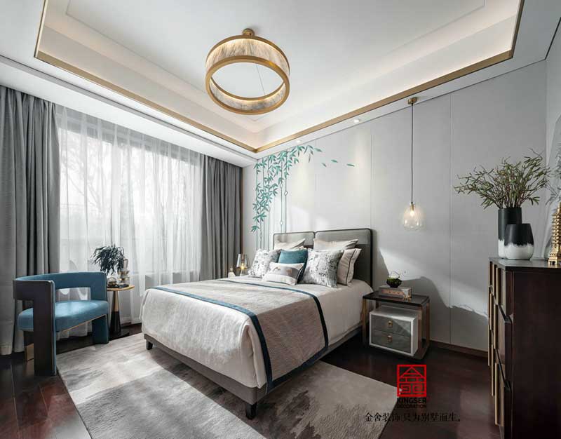 榮盛御府裝修373平米現代風格研發效果圖