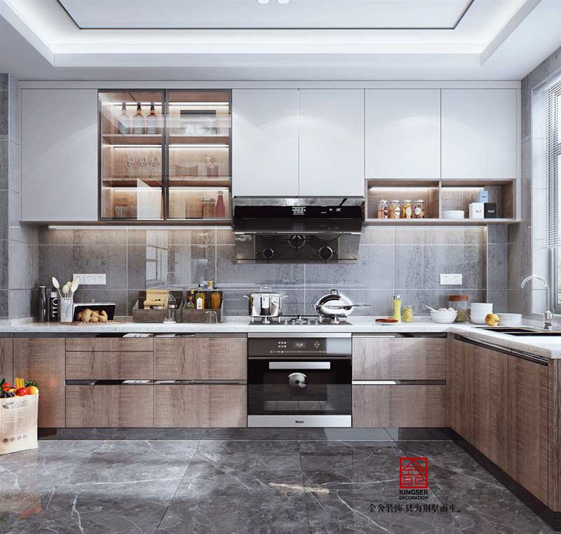 榮盛御府裝修373平米現代風格研發效果圖