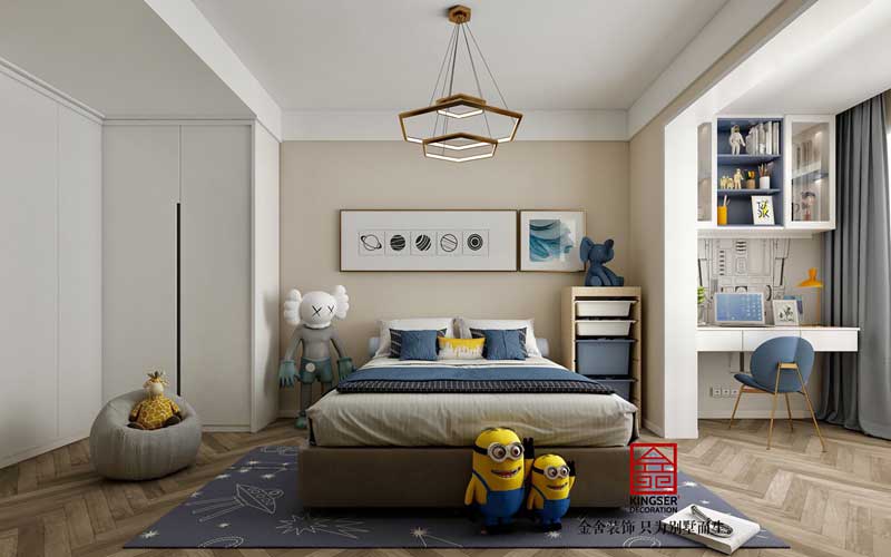 勞教所宿舍裝修180平米現(xiàn)代簡約效果圖 