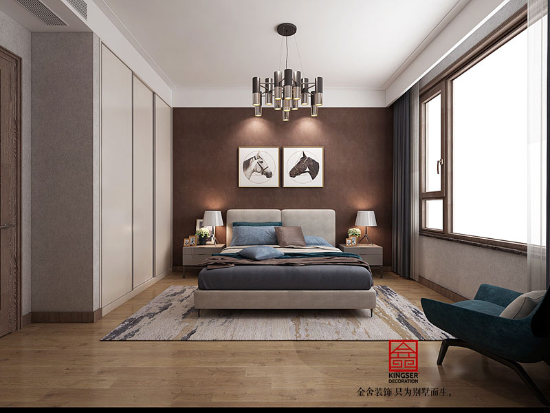 大者三期別墅裝修290平輕奢風格設計方案