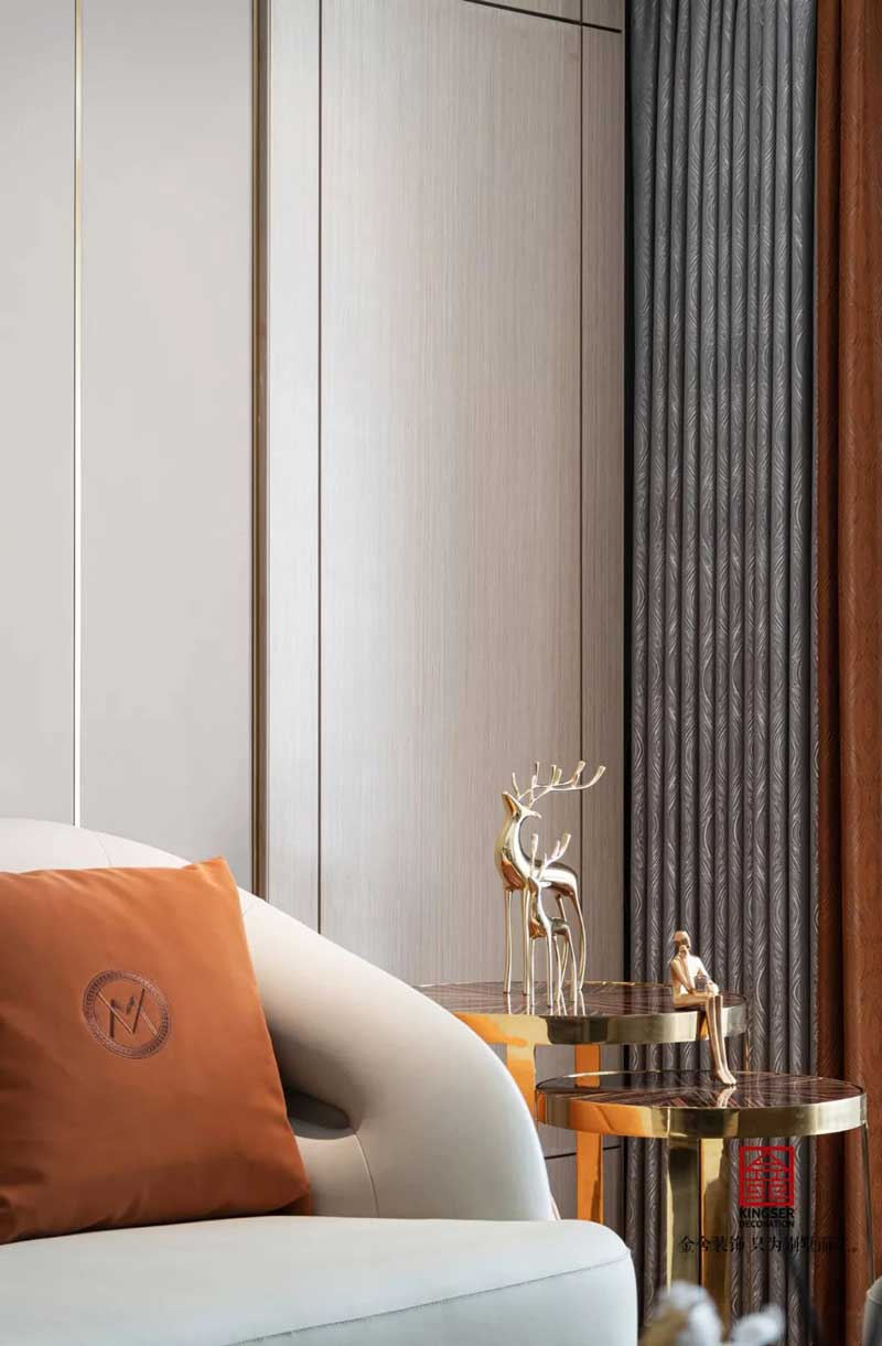 東南智匯城裝修設計191㎡輕奢風格實景圖