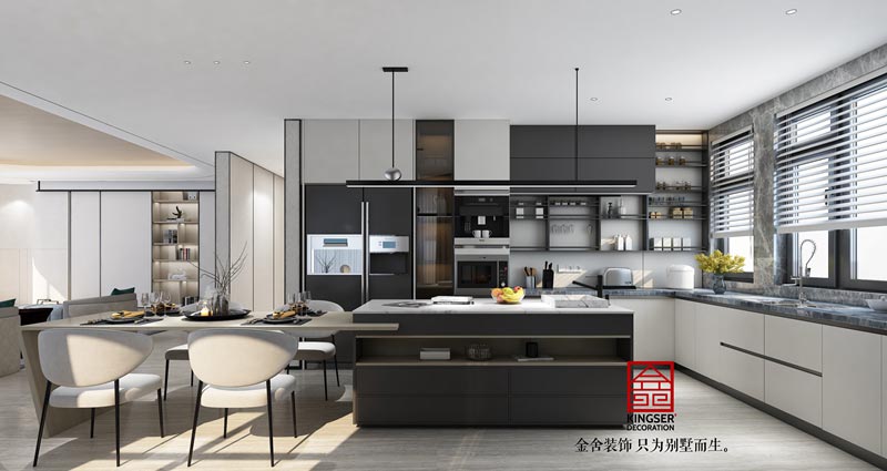 匯君城裝修設計360平米輕奢風格效果圖