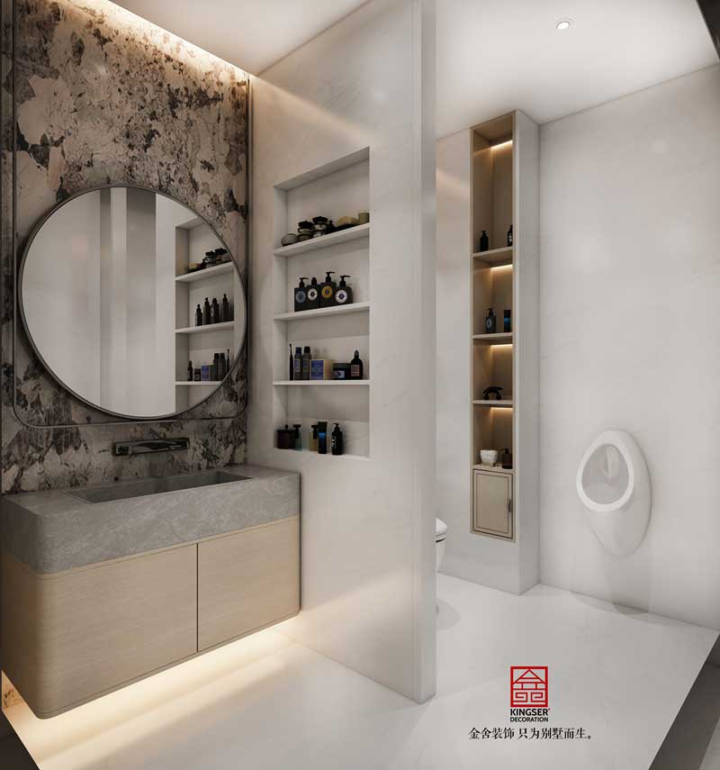 匯君城裝修設計360平米輕奢風格效果圖