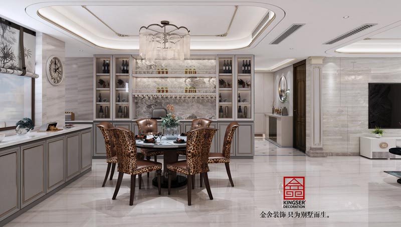 維多利亞三期裝修206平米現代風格設計效果圖