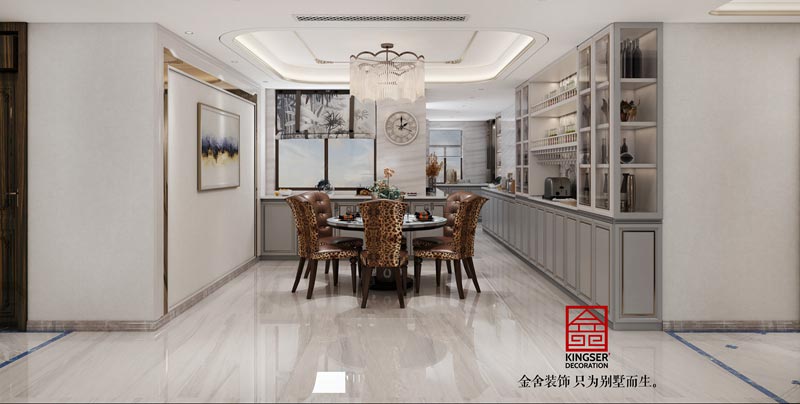 維多利亞三期裝修206平米現代風格設計效果圖