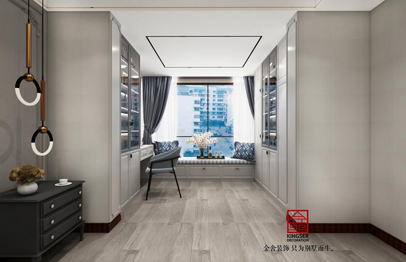 維多利亞三期裝修206平米現代風格設計效果圖