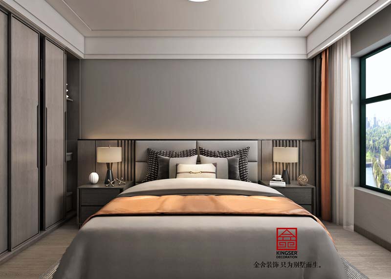 恒大御景半島裝修153平現代風格效果圖