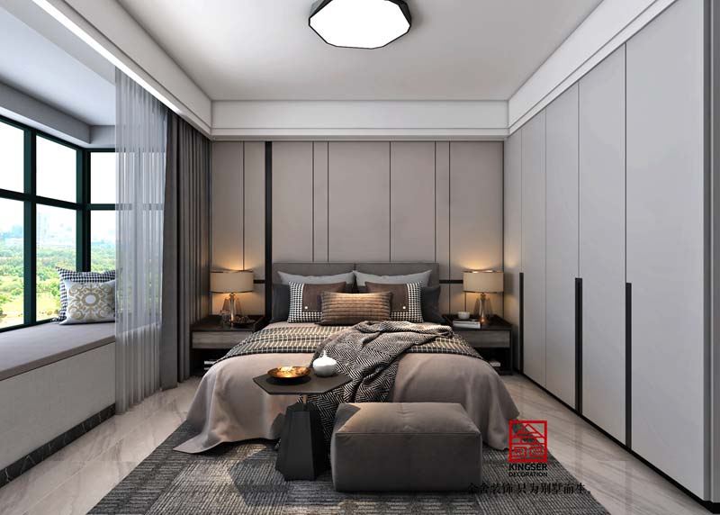 恒大御景半島裝修153平現代風格效果圖