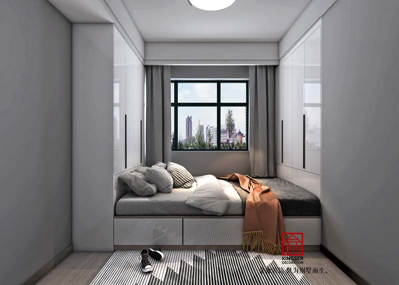 恒大御景半島裝修153平現代風格效果圖