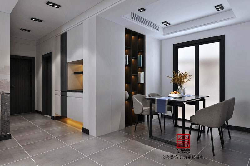 維多利亞三期122平米極簡風格裝修設計效果圖