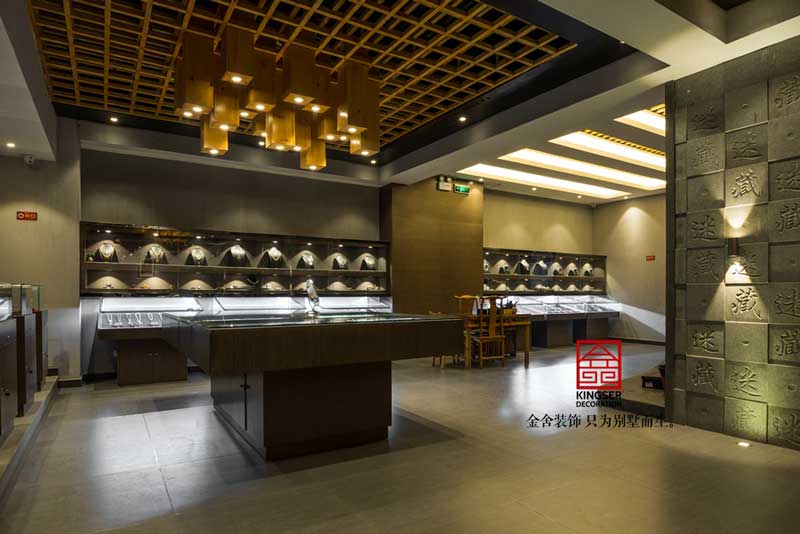 古玩店港式風格裝修設(shè)計實景圖