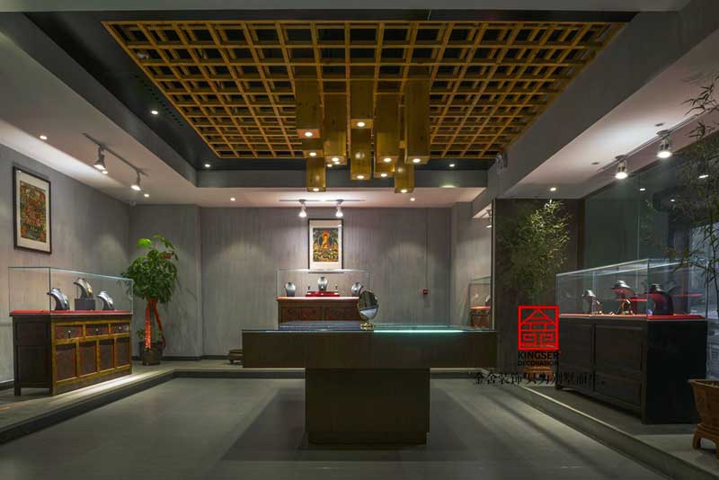 古玩店港式風格裝修設(shè)計實景圖