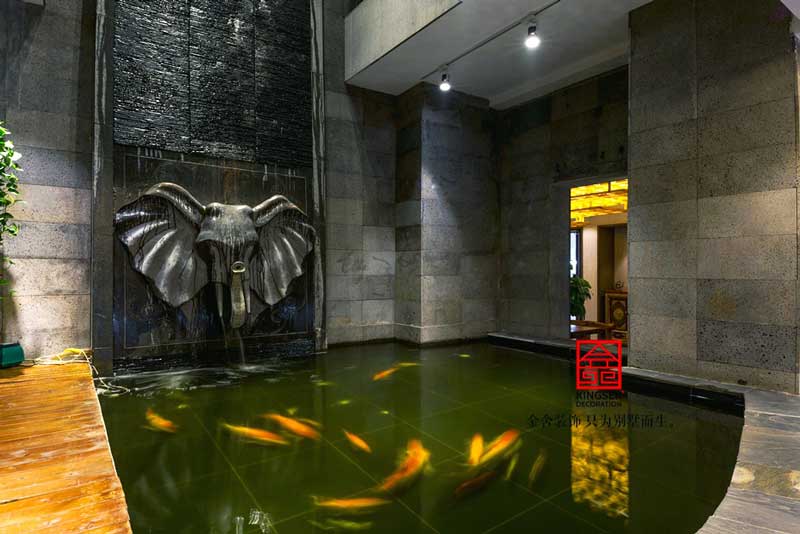 古玩店港式風格裝修設(shè)計實景圖