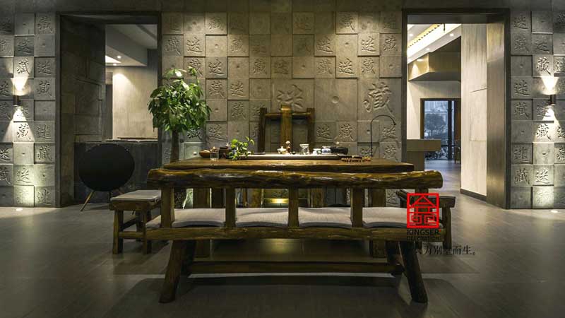 古玩店港式風格裝修設(shè)計實景圖