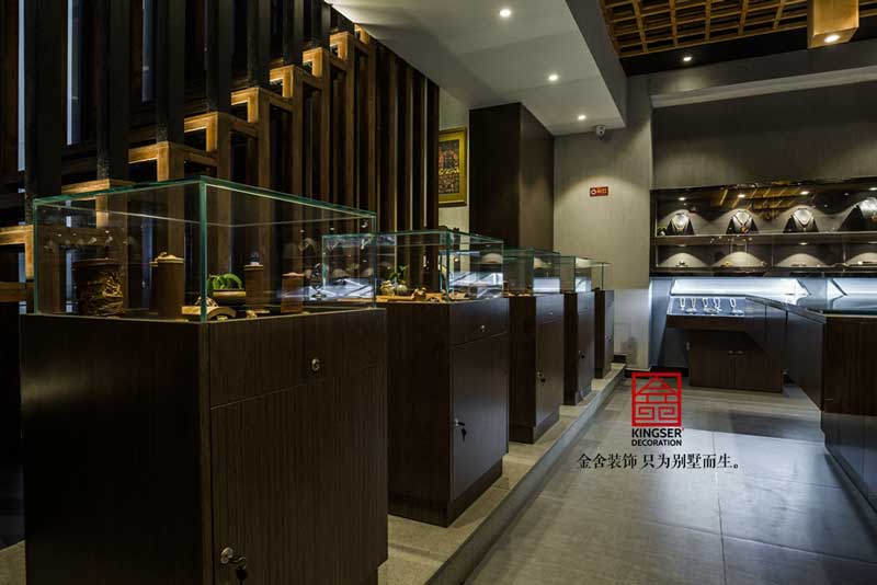 古玩店港式風格裝修設(shè)計實景圖