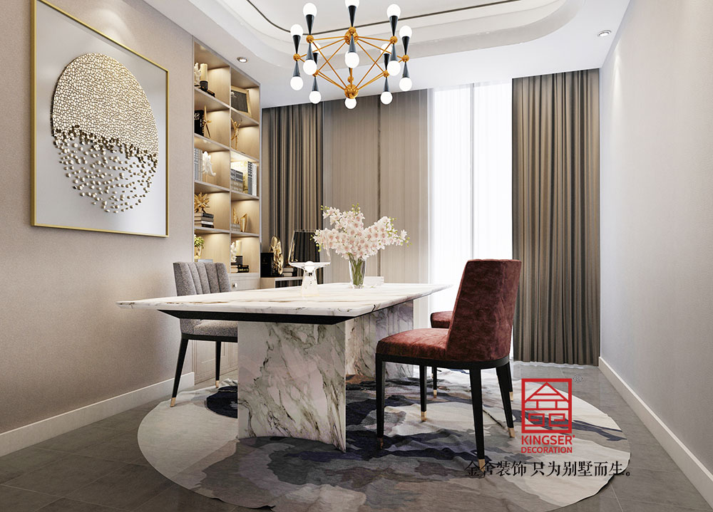 石家莊工裝設(shè)計(jì)俏之翼美容院裝修效果圖