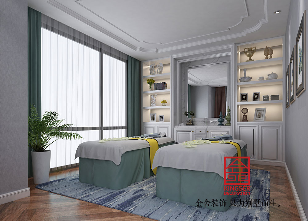 石家莊工裝設(shè)計(jì)-俏之翼美容院-裝修效果圖