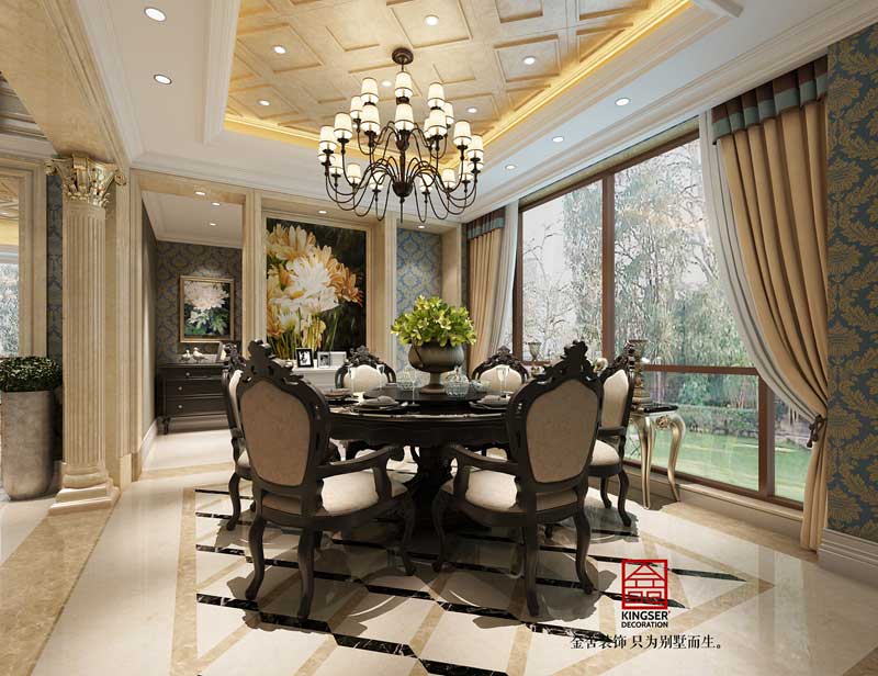 萬科東麗湖別墅裝修效果圖