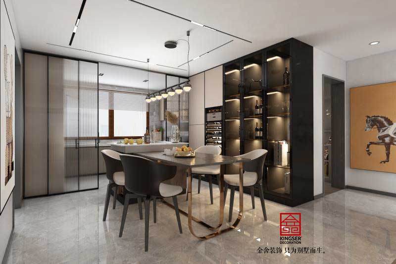 東城國(guó)際160平米現(xiàn)代風(fēng)格裝修效果圖