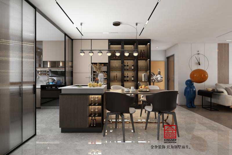 東城國(guó)際160平米現(xiàn)代風(fēng)格裝修效果圖