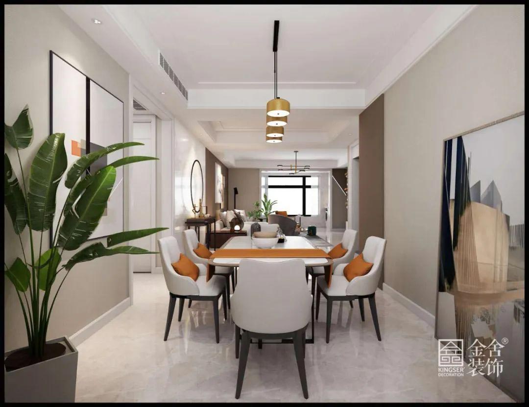 榮盛華府260㎡底躍裝修極簡風格效果圖