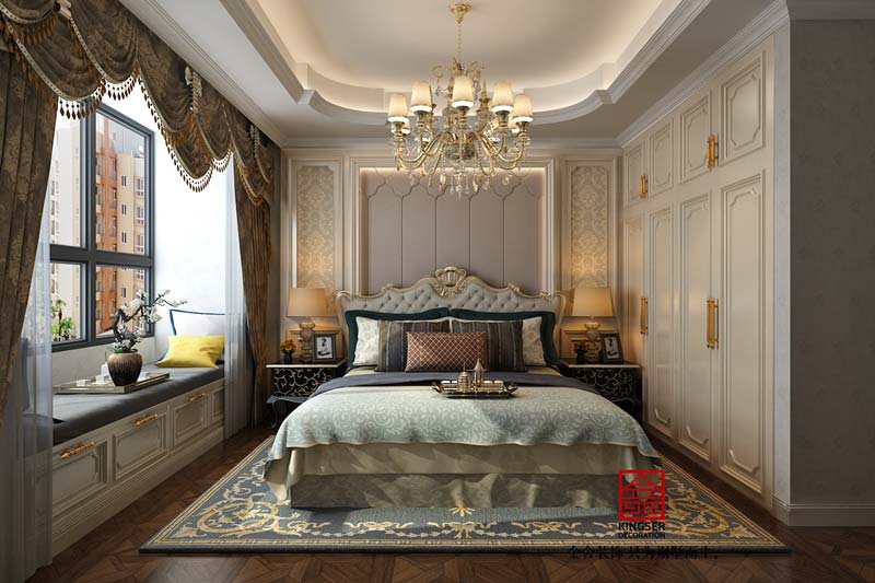 國(guó)賓壹號(hào)139平米歐式風(fēng)格裝修案例