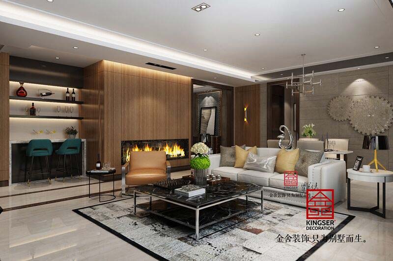 國賓壹號160平米現代風格設計效果圖